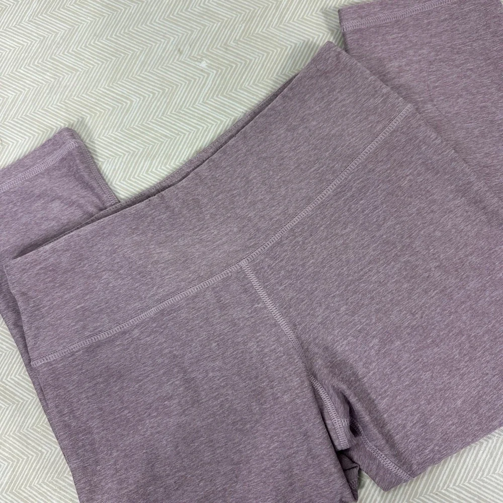 Scorpio Sol Capri Leggings Women's‎ Small Purple Activewear Cropped Stretch Gym